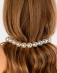 SCRUNCHIE IS BACK - BICHOU chouchou perles nacrées L - Collier