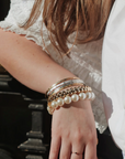 SCRUNCHIE IS BACK - BICHOU chouchou chaine dorée - Bracelet