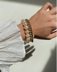 SCRUNCHIE IS BACK - BICHOU chouchou chaine dorée - Bracelet