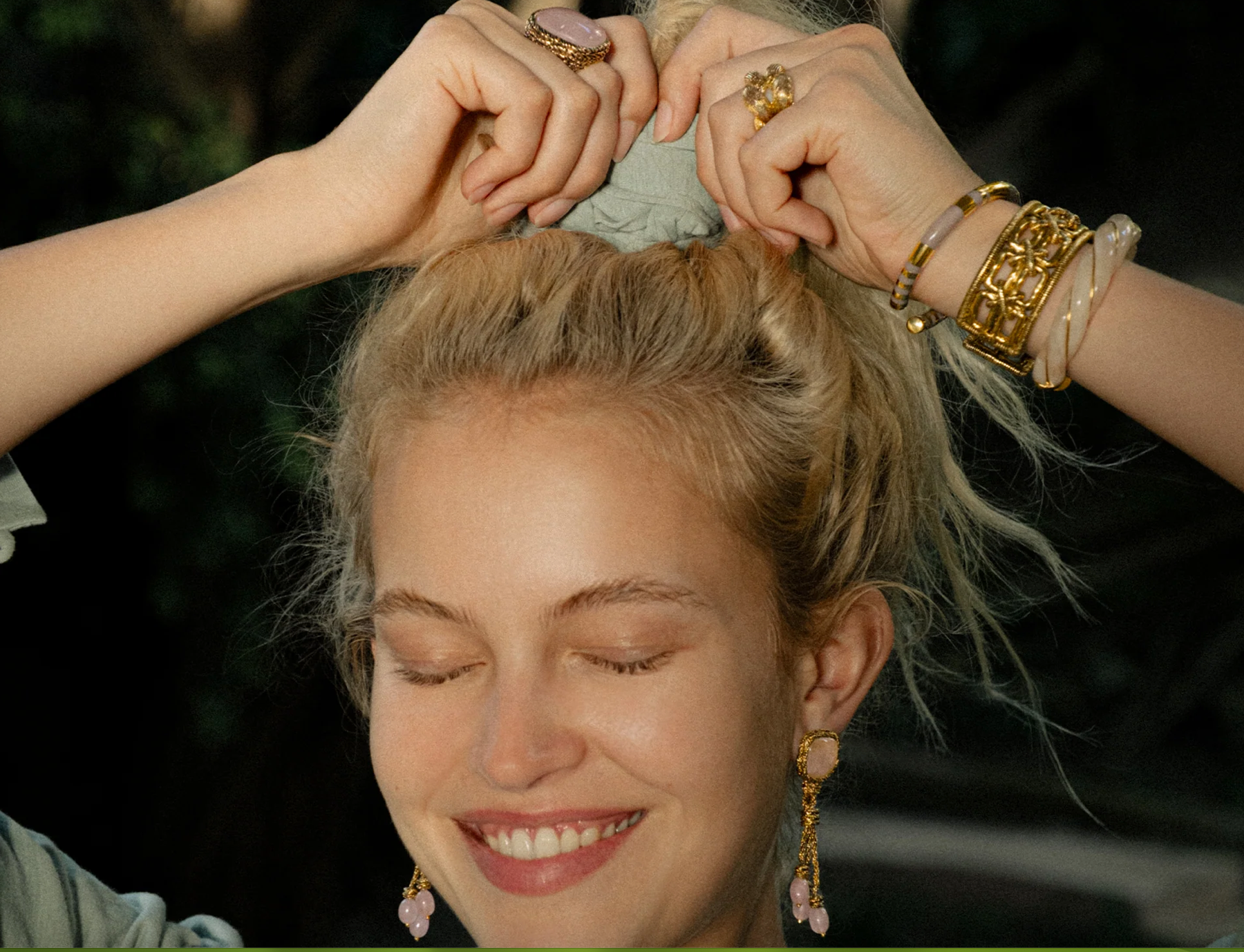 AURELIE BIDERMANN - Jonc POSITANO noisette
