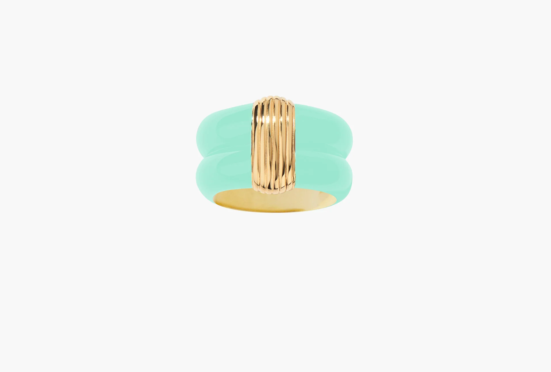 AURELIE BIDERMANN - Bague KATT Baby Blue