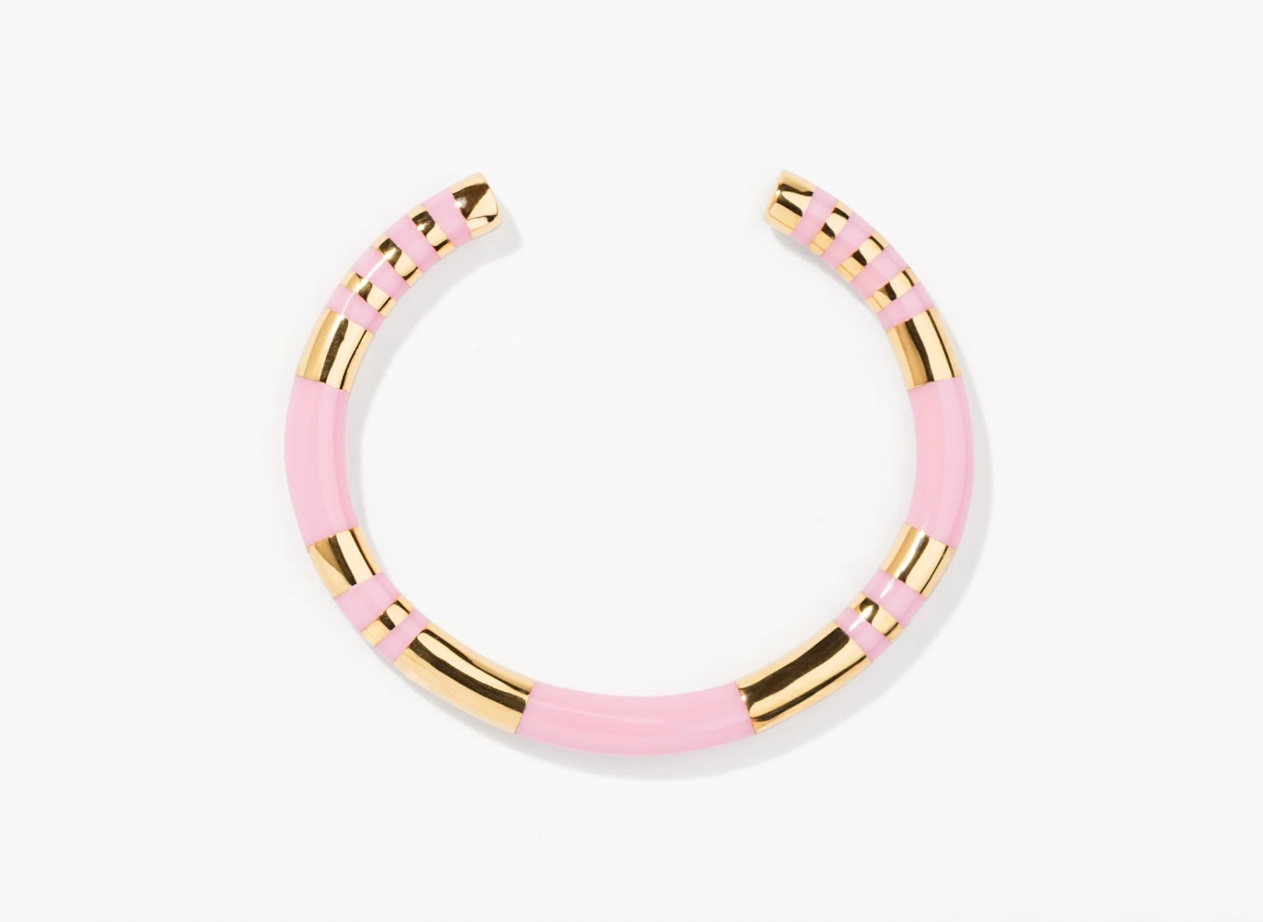 AURELIE BIDERMANN - Jonc POSITANO baby pink