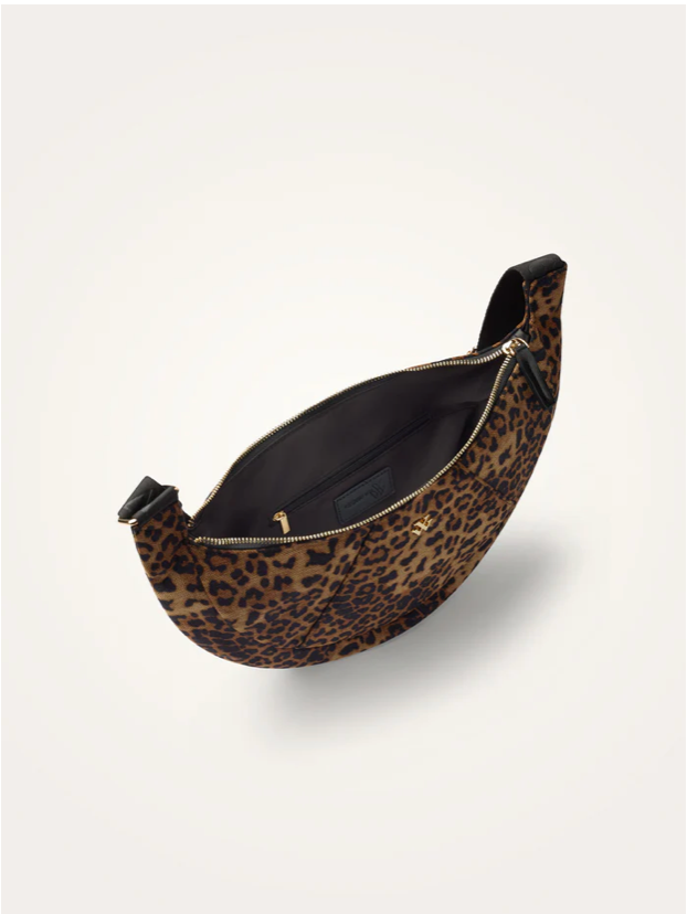VANESSA WU - Sac banane FLAVIA Leopard