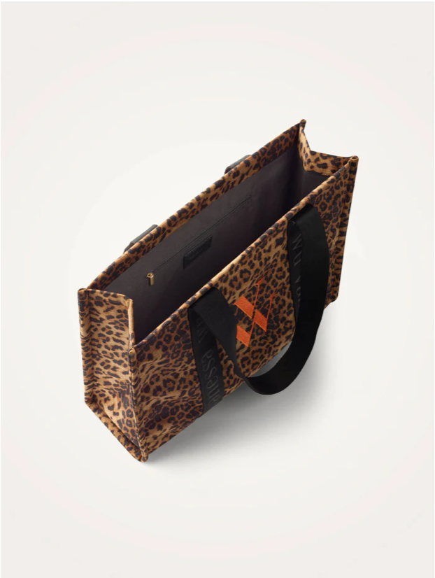 VANESSA WU - Sac cabas oversize CARLA léopard