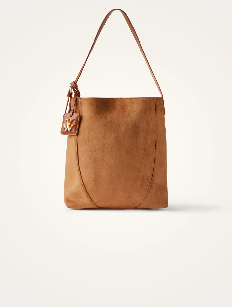VANASSA WU - Sac hobo oversize HELOISE camel