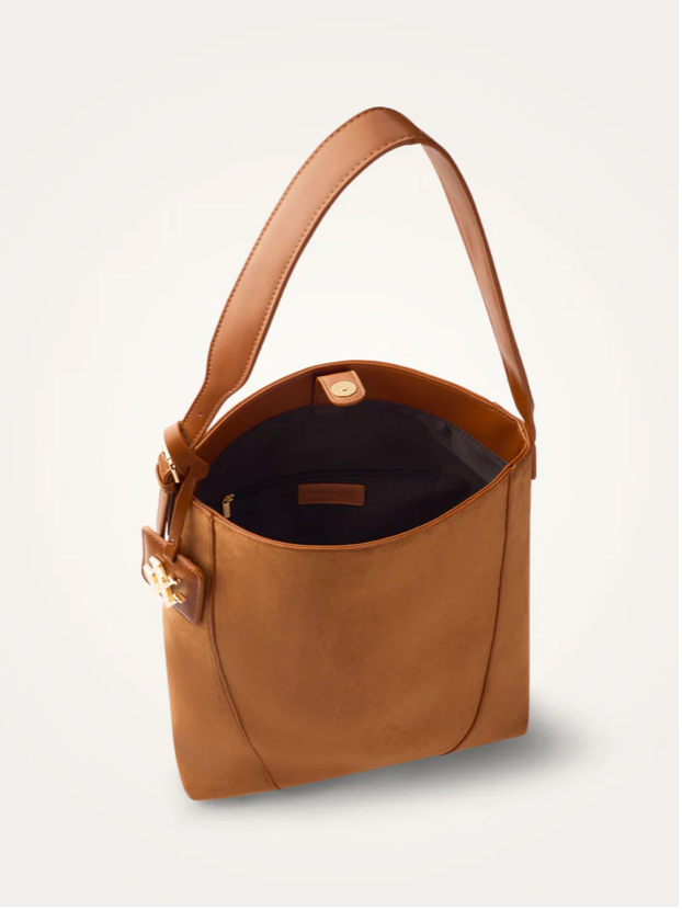 VANASSA WU - Sac hobo oversize HELOISE camel