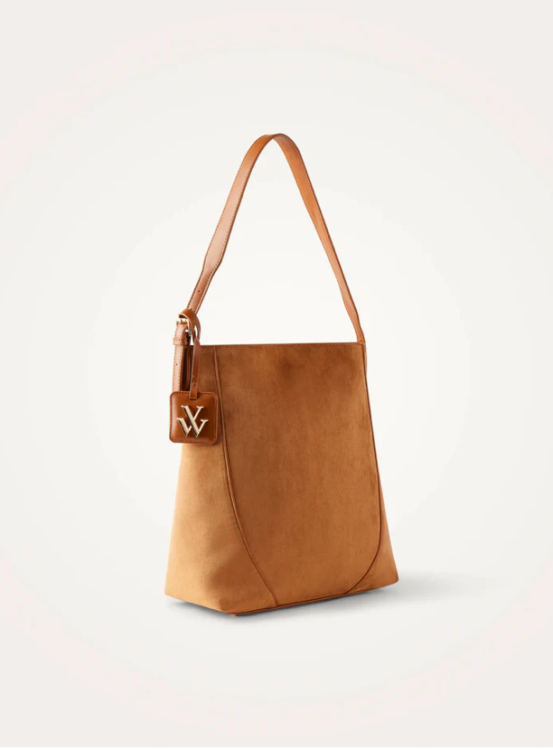 VANASSA WU - Sac hobo oversize HELOISE camel