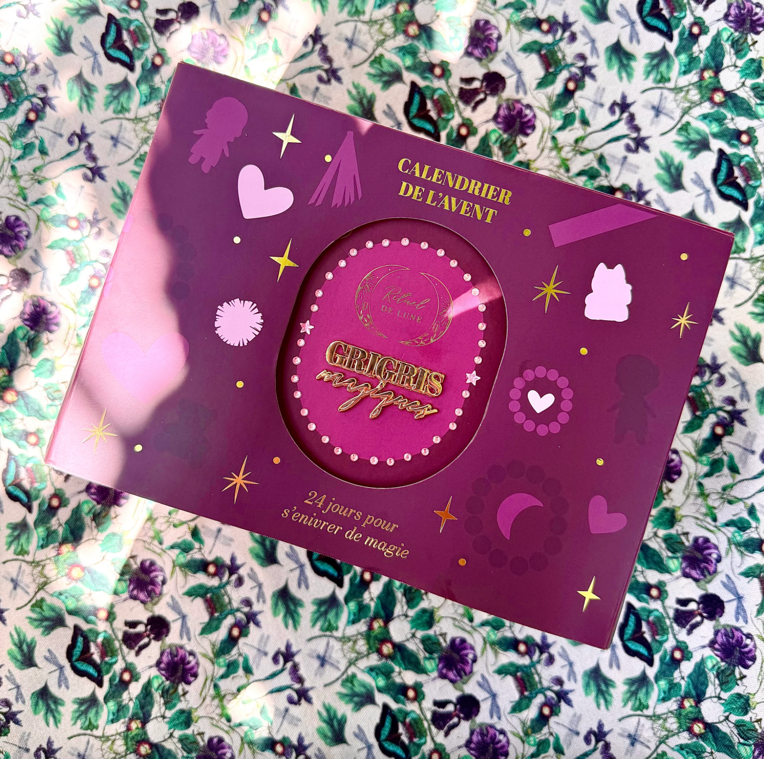RITUEL DE LUNE - Calendriers de l'avent 24 cases GRI GRI MAGIQUES -