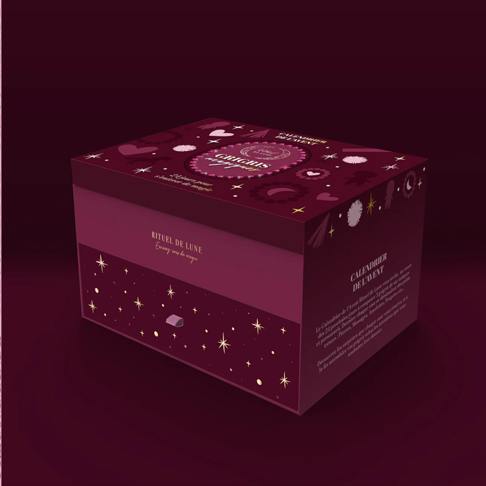 RITUEL DE LUNE - Calendriers de l'avent 24 cases GRI GRI MAGIQUES -