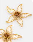 OLIVIA DAR - Boucles d'oreilles STAR FLOWER - GOLD