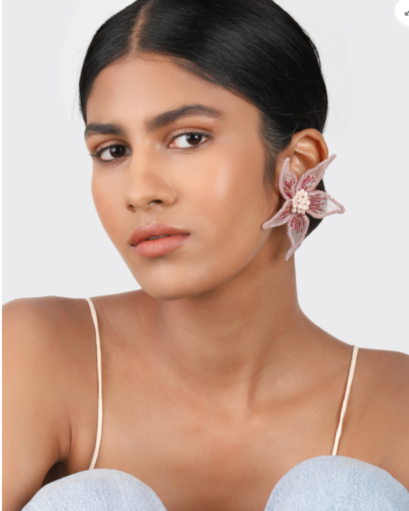 OLIVIA DAR - Boucles d'oreilles STAR FLOWER - GOLD