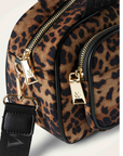 VANESSA WU - Mini sac bowling LORRAINE Léopard