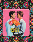 MOUCHKINE - Pochette velours POP "OUI"