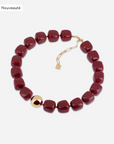 ZAG BIJOUX - COLLIER LAIOS - BORDEAUX