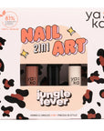 YAKA PARIS - KIT VERNIS 2 en 1 - JUNGLE FEVER