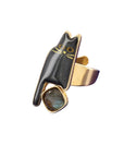 TARATATA - Thème MAGIC - Bague Doré / Noir