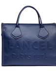 LANCEL - TOTE BAG JOUR taille M - ultra marine -