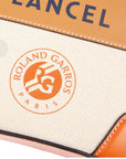 LANCEL - ROLAND GARROS - SAC CAMERA ZIP - NATUREL/TERRE