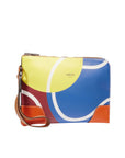 LANCEL - ROLAND GARROS - POCHETTE DRAGONNE ZIP - MULTICOLORE