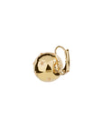 GAS BIJOUX - Boucles d'oreilles COMETE grand modèle doré à l'or fin - Cristaux dorés