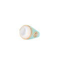 AURELIE BIDERMANN - BAGUE DYSIE TURQUOISE