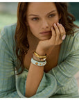 AURELIE BIDERMANN - BRACELET DYSIE TURQUOISE