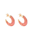 AURELIE BIDERMANN - BOUCLES D'OREILLES DIANA ROSE