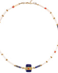HIPANEMA - COLLIER KOMBOU INDIGO