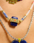 HIPANEMA - COLLIER KOMBOU INDIGO