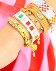 HIPANEMA - BRACELET IAGO - JAUNE