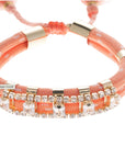 HIPANEMA - BRACELET IAGO - CORAIL