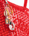 HIPANEMA - PORTE CLEFS HANGGY ROUGE