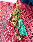 HIPANEMA - PORTE CLEFS HANGGY TURQUOISE