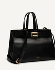LANCEL - SAC ANGELE M CARRYALL - NOIR - 100 % cuir de vachette