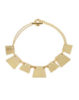 ZAG BIJOUX - COLLIER SPELLO - Acier doré