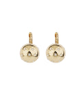 GAS BIJOUX - BOUCLES D'OREILLES COMETE petit modèle doré - Cristaux blancs
