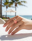 AURELIE BIDERMANN - BAGUE PM DYSIE ROSE - 3 tailles