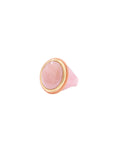 AURELIE BIDERMANN - BAGUE TABARIN - OPALE ROSE - 2 tailles