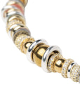 SIGAL - COLLIER TWIST RONDELLE MULTICOLORE