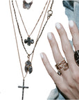 LSONGE - COLLIER ELYA - PAPILLON XS - COULEUR ECLAT