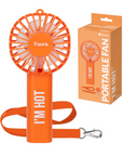 FISURA - VENTILATEUR DE POCHE - ORANGE