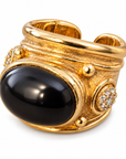 GAS BIJOUX - BAGUE SIMONE DOREE - TAILLE M