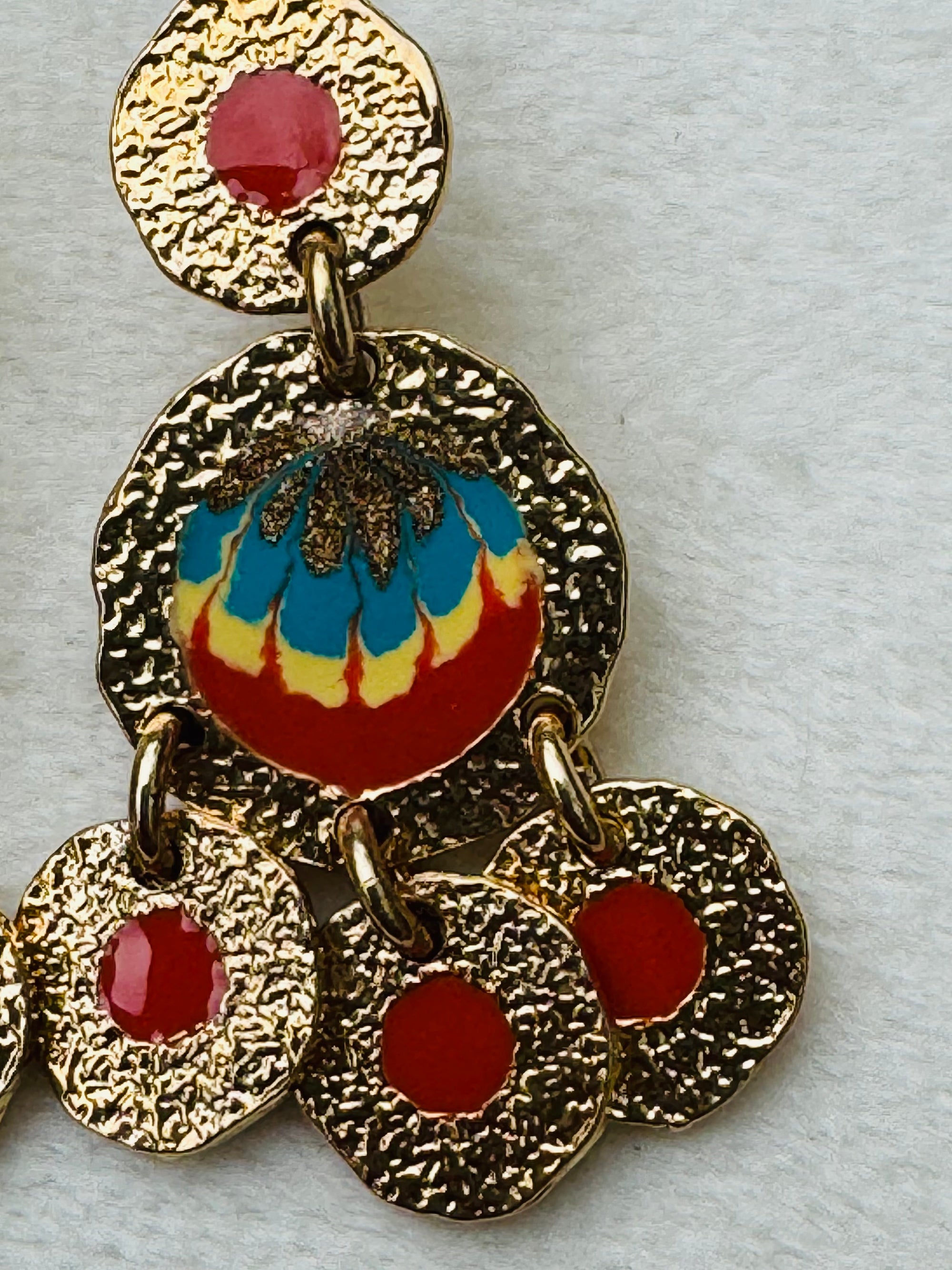 GAS BIJOUX - Boucles d’oreilles ILLUSION dorées à l’or fin