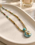 KHARMARI - COLLIER MAGUY TURQUOISE