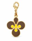 GAS BIJOUX - CHARMS MIRZHE TRÈFLE E-MAIL CHOCOLAT - PETIT MODÈLE - MÉTAL DORÉ