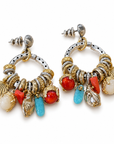GAS BIJOUX - BOUCLES D’OREILLES LUCCE BICOLORE