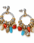 GAS BIJOUX - BOUCLES D’OREILLES LUCCE BICOLORE