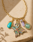 GAS BIJOUX - COLLIER CONSTANTINE PAPILLON