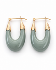 GAS BIJOUX - BOUCLES D'OREILLES ECUME PETITS MODELES - ACETATE - 7 COULEURS
