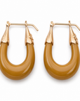GAS BIJOUX - BOUCLES D'OREILLES ECUME PETITS MODELES - ACETATE - 7 COULEURS